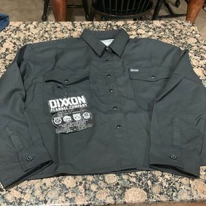 NWT Dixxon flannel Co. outlaw crop too. Color is black